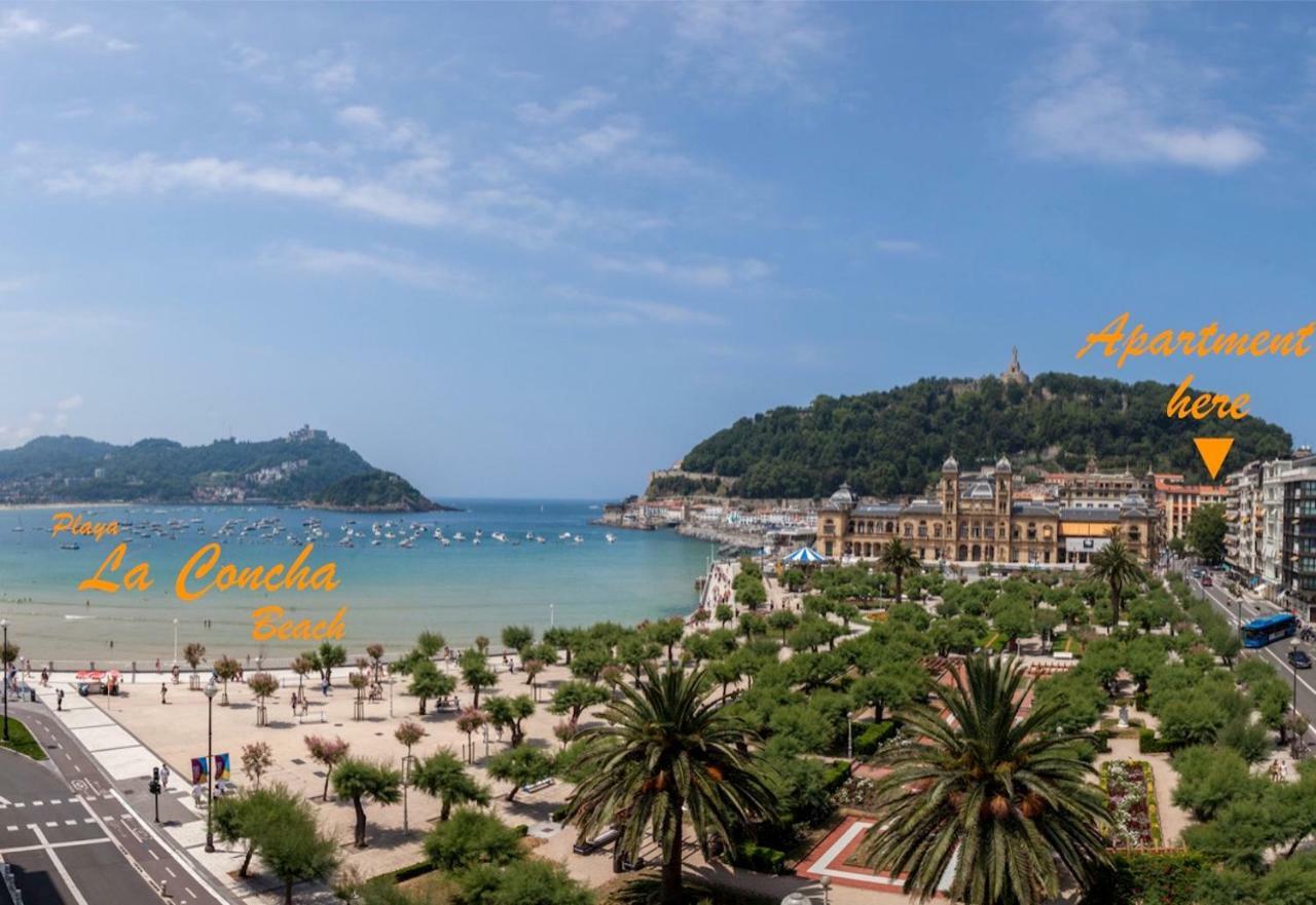 Luxury In Old Town Near Beach By Www,Sansebastianapartments,Es Сан-Себастьян Екстер'єр фото